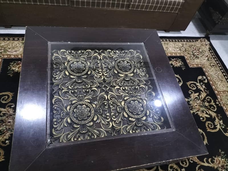 sofa with table excellent condition 2