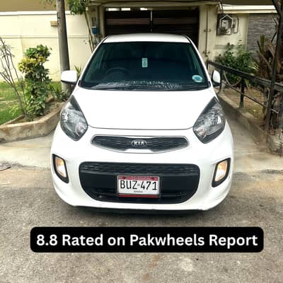 KIA Picanto 2021 | 8.8 rated on Pakwheels | 0 touchup