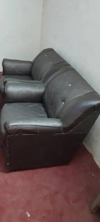 3 setar 2singal sofa, argent for sale