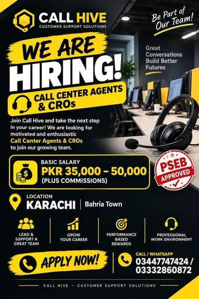 Hiring CSR  Call Center agents in BTK