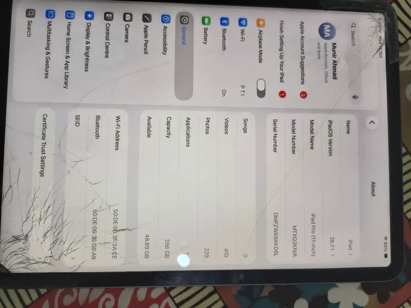 ipad pro 2018 (256 gb) 1