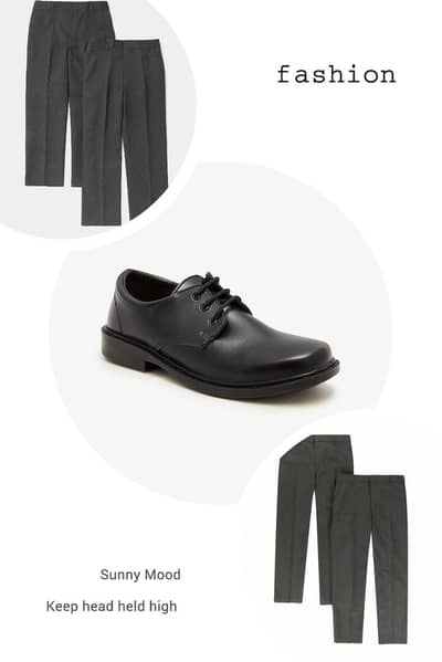 2 Croatia black pants  34 waigst one shoes for sale