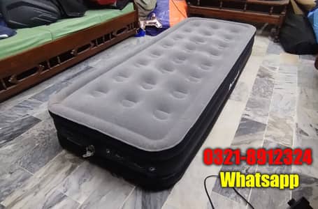 Single Air Mattress 76"/39"/12"  For Umrah, Touring, Camping, Hiking.