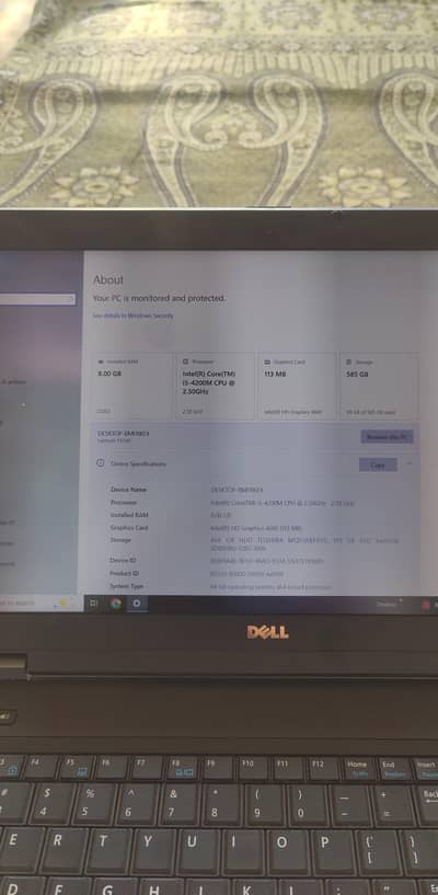 laptop 8ram 500gb i5 4 gen exchange possible