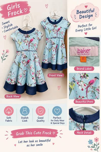 4_5 years girl frock