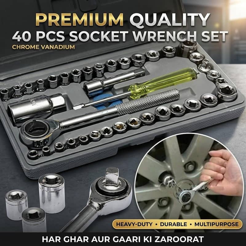40-Piece Tool Kit Set 0