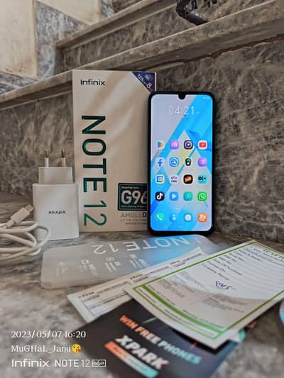 Infinix Note 12 G96 | Complete Original Box