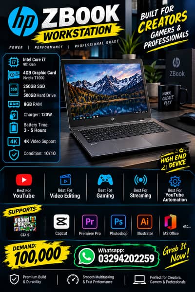 HP ZBook 17 G6 Gaming Laptop