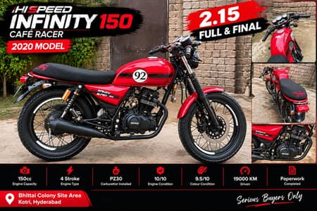 Hi speed infinity SR 150cc