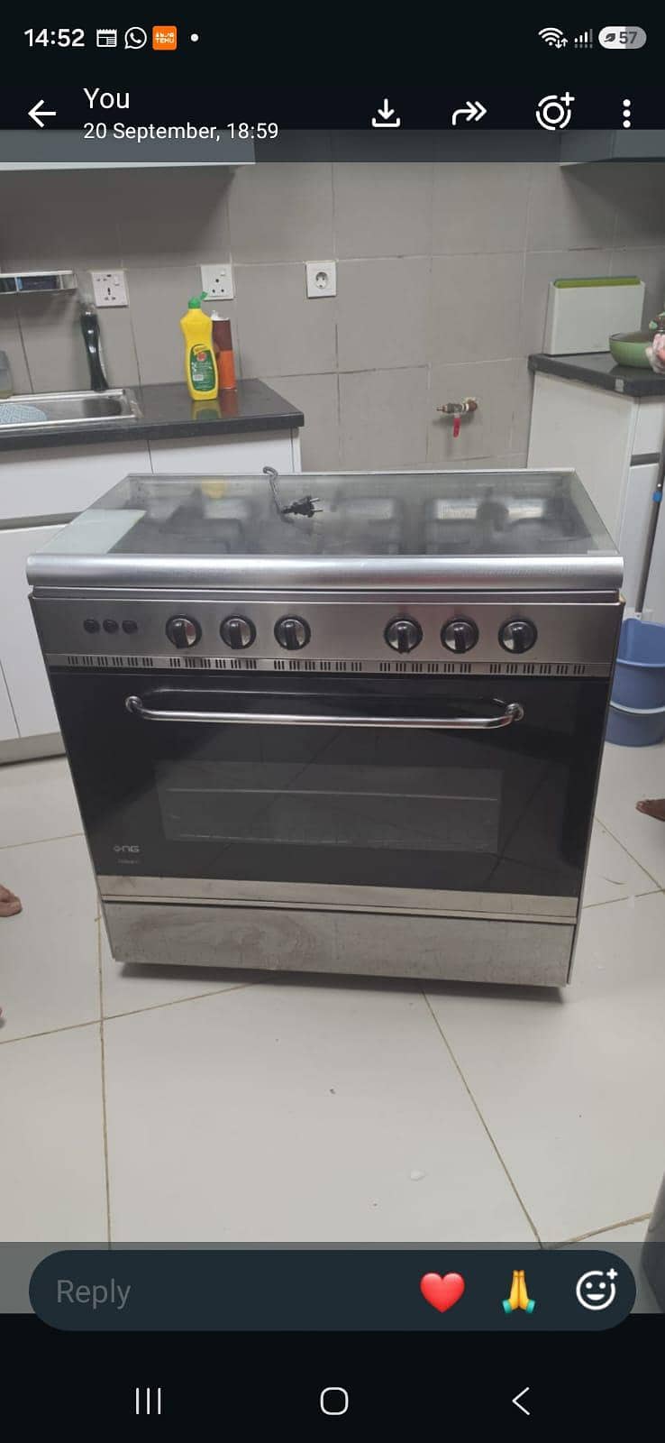 stove plus microwave 1