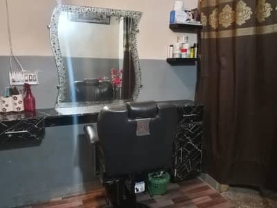 salon set-up