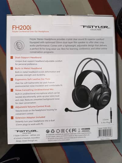 A4Tech FH200i Gaming Headset with Mic – Box Available