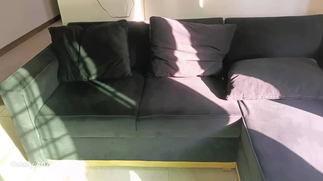 corner sofa and a studio single sofa 4