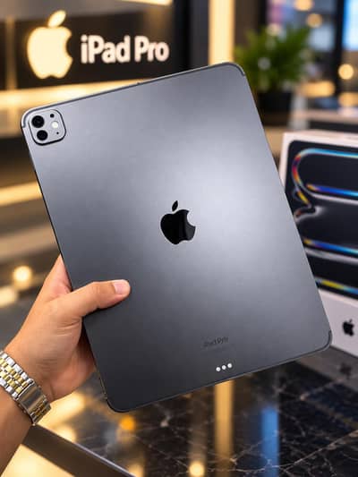 Ipad pro m4 13 inches with box 20cycle only