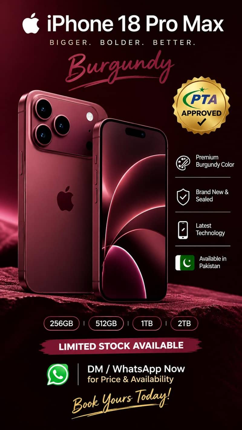 Apple iPhone 18 Pro Max 0