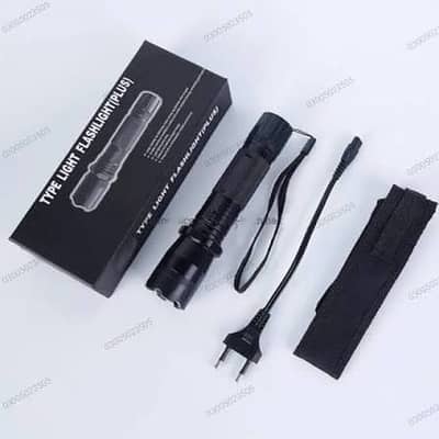 Multi Tasking Flashlight 3 in 1 - Rechargeable Torch