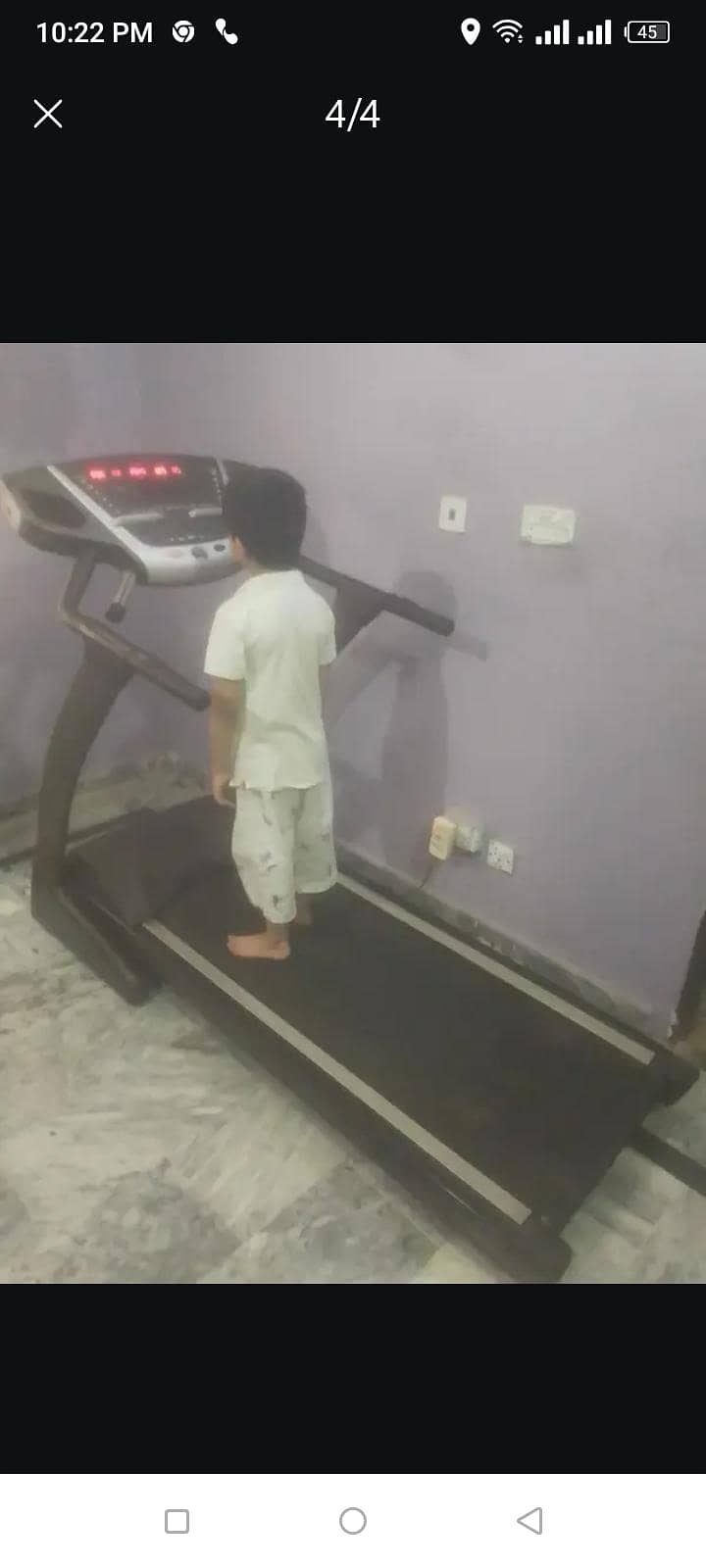 Electric treadmill 1