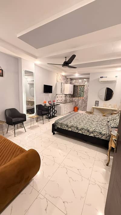 Fully furnished studio apartment for rent near Jubilee town, canal road Located in sherawala Heights