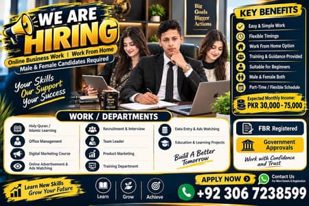 WE ARE HIRING | Online Work From Home