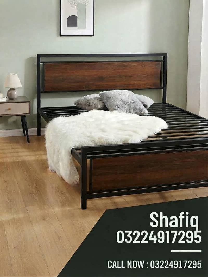 double bed/single bed/bunkar bed/sofa set/console/mukammal bed set 3