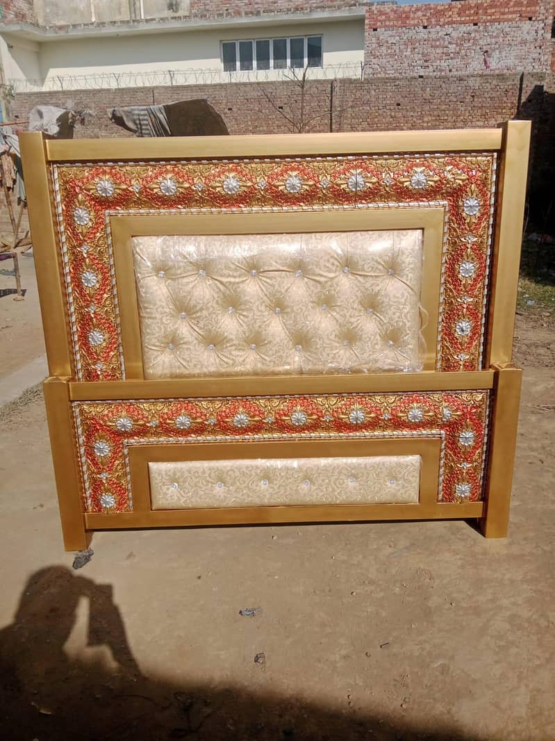 double bed/single bed/bunkar bed/sofa set/console/mukammal bed set 13