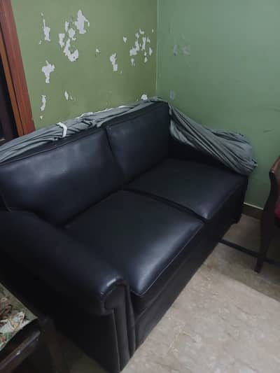7-Seater black Sofa Set for Sale