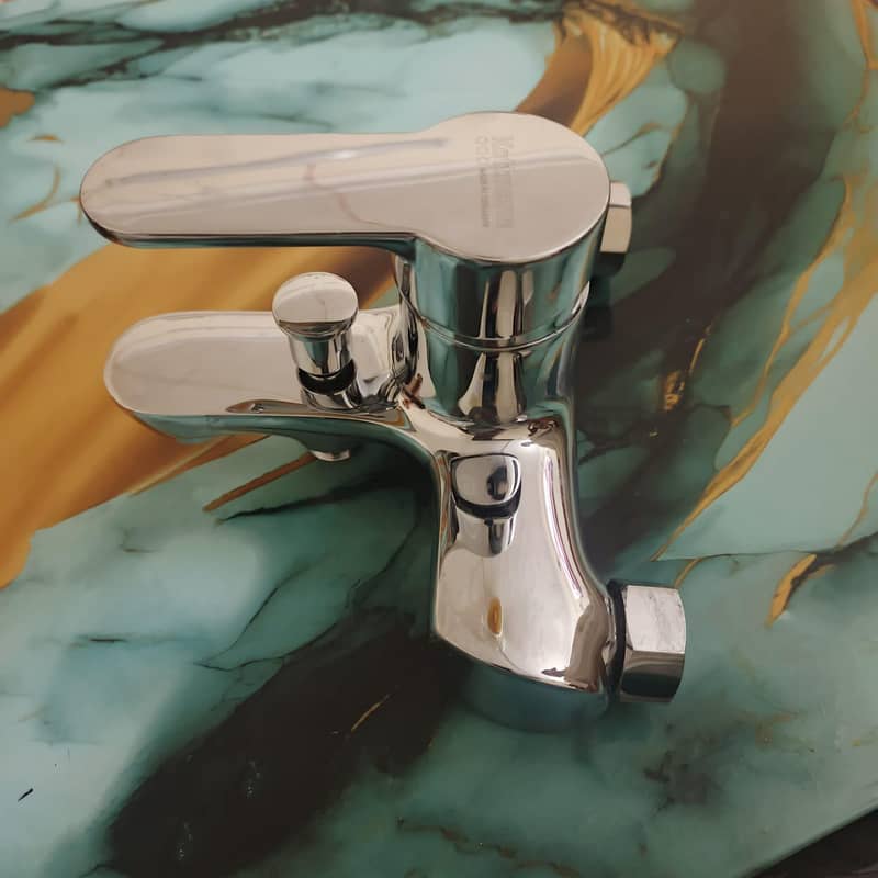 Double Tab with Hand shower 1