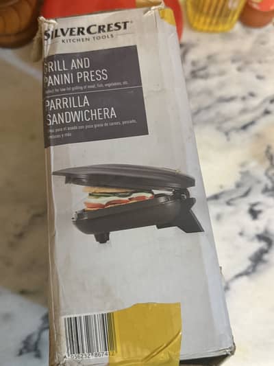 Silver Crest Grill and Panini Maker