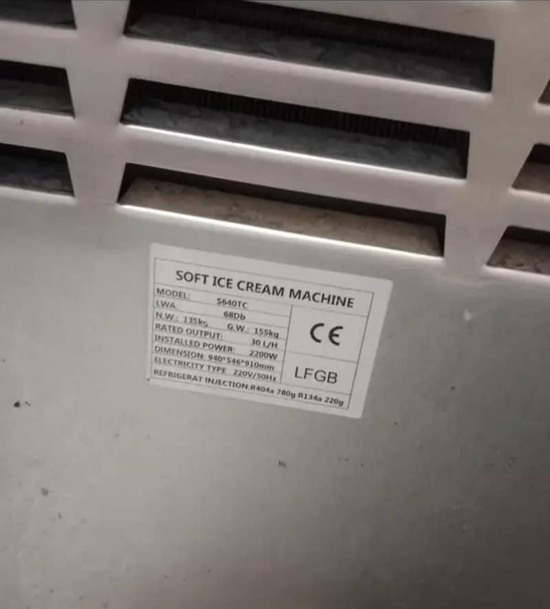 Imported Ice Cream Machine 1