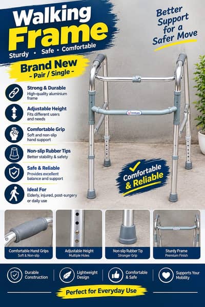 walking frame new condition