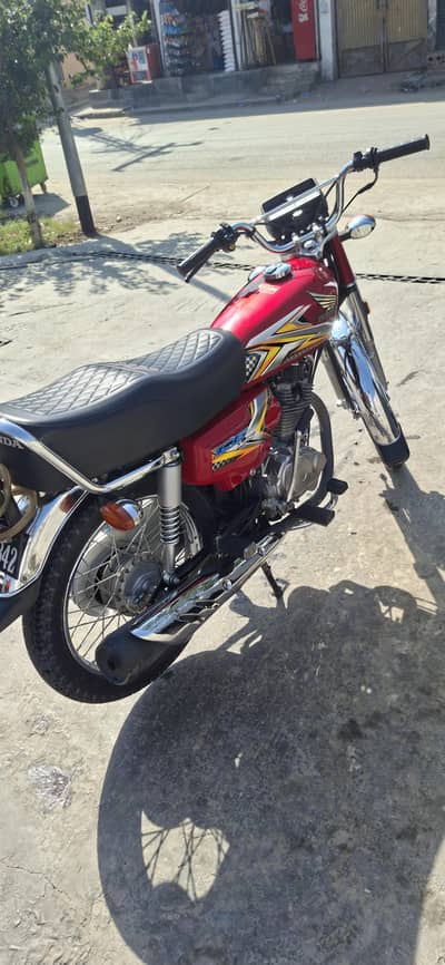 Honda CG125 2025 model lush condition