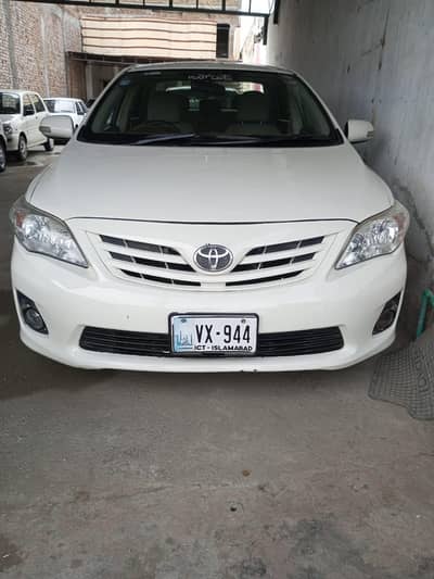 Toyota Corolla XLI 2012