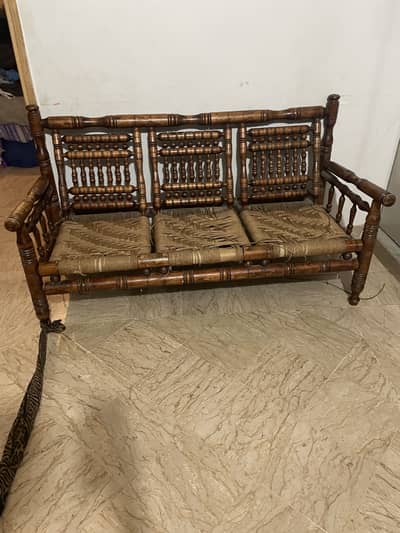 9 seater sofa set used condition best quality 03152344578