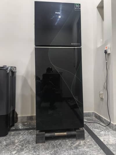 Haier HRF-276 glass door green