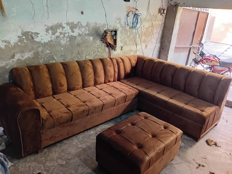 NEW LSHAP SOFA SET 4