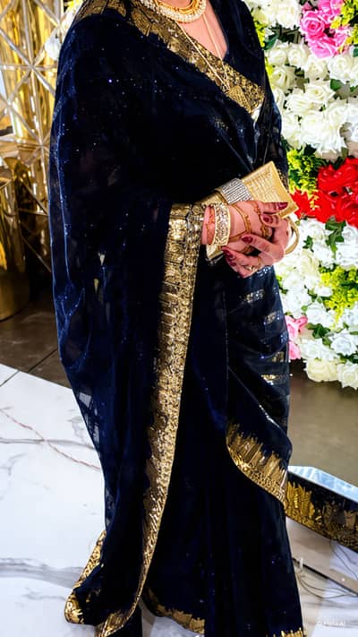 Black sarees