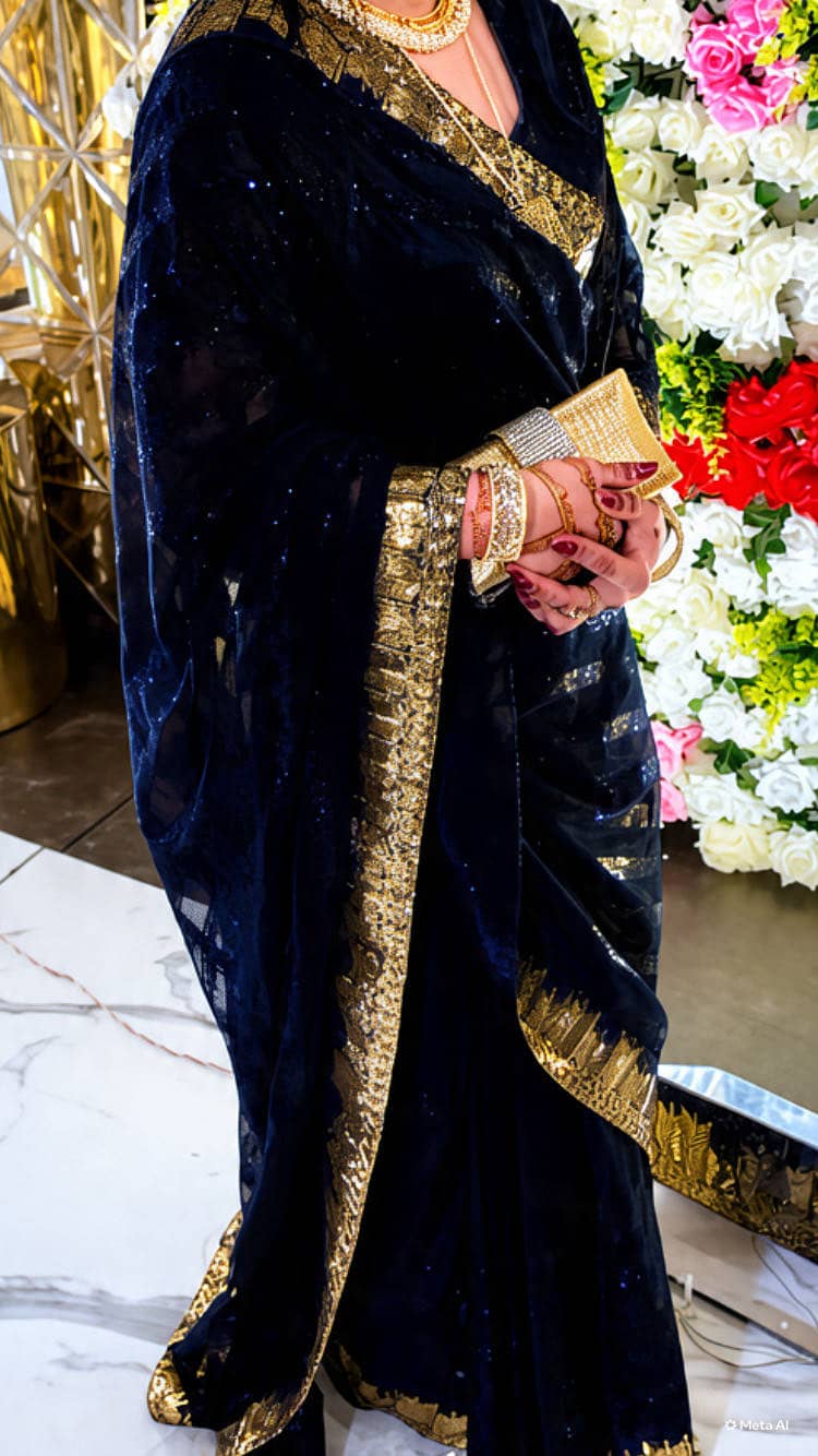 Black sarees 0