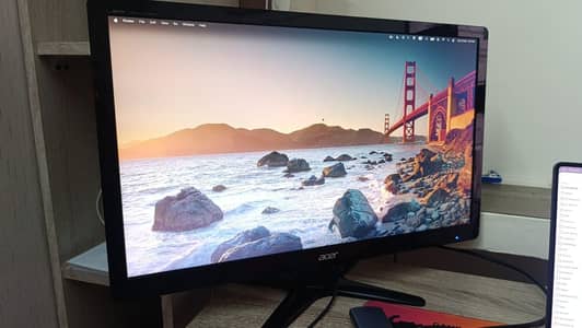 Acer LED monitor screen