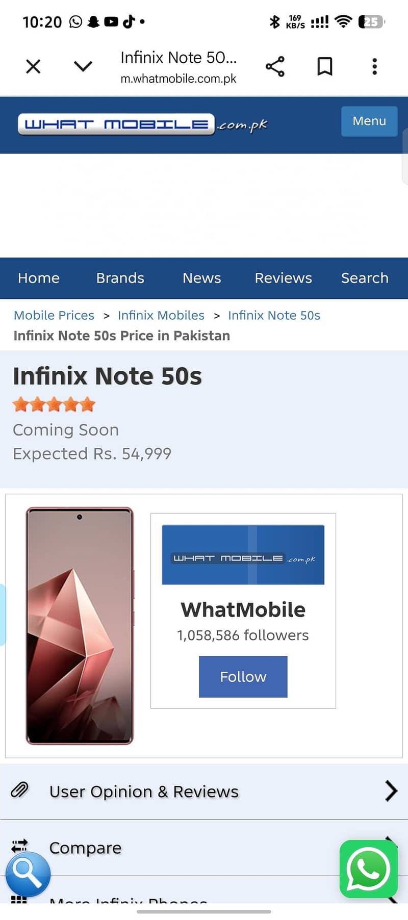Infinix Note 50 0