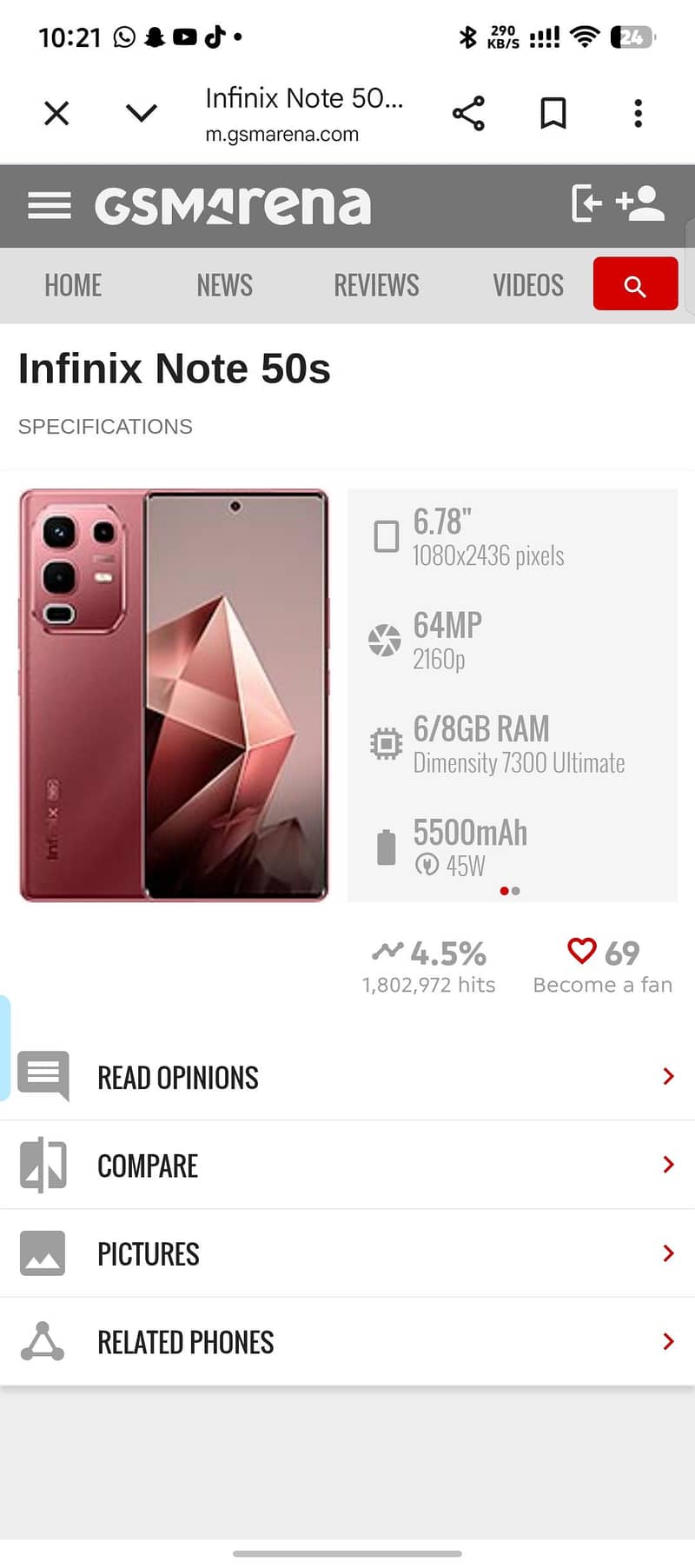 Infinix Note 50 1