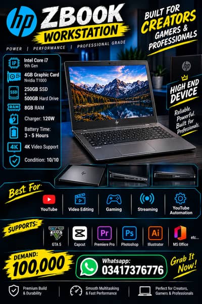 HP ZBook 17 G6 Gaming Laptop