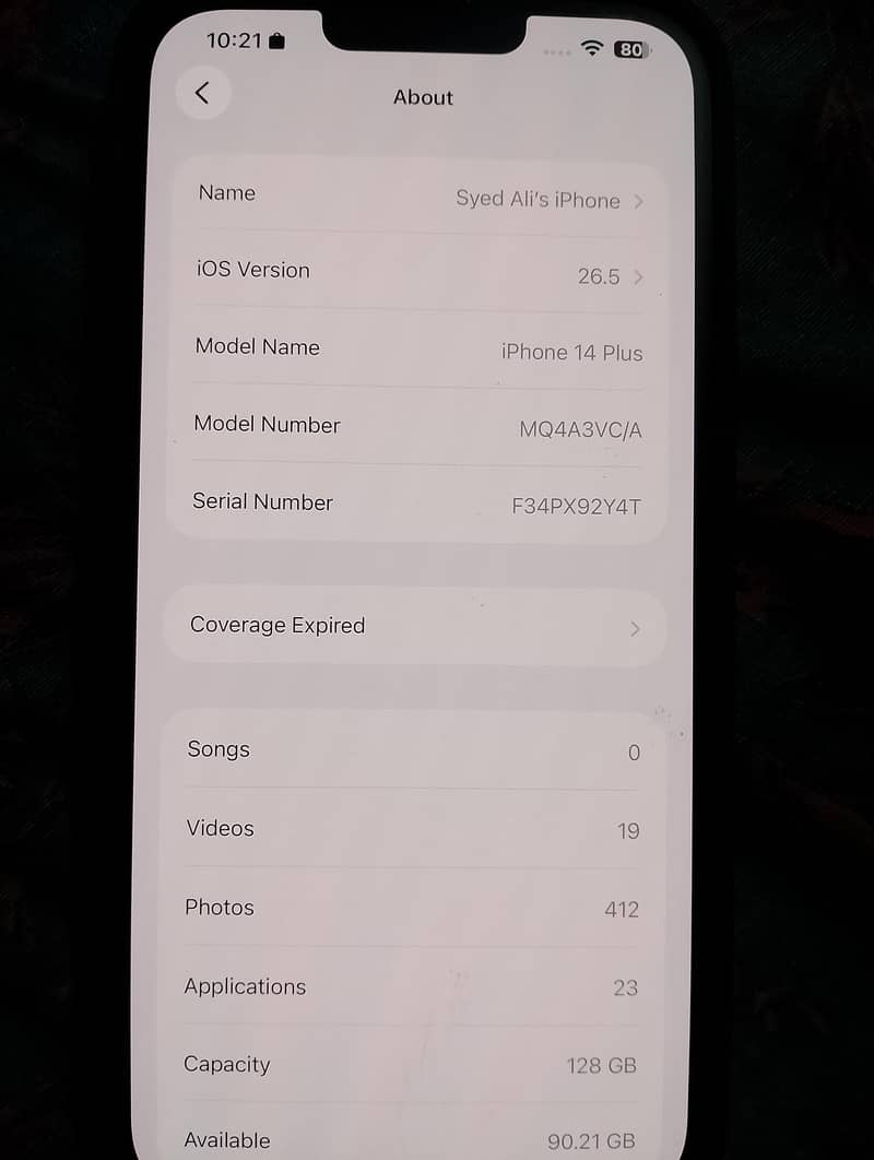 Apple iPhone 14 plus 3