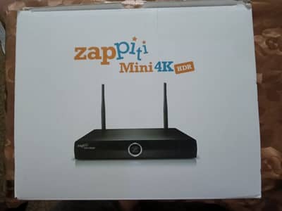 Zappiti Mini 4K HDR Multimedia Player Back light Remote  Hdmi In / out