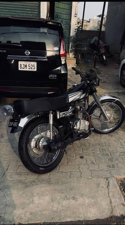 modified Honda cg125