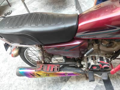 honda 125 argent sale gd condition