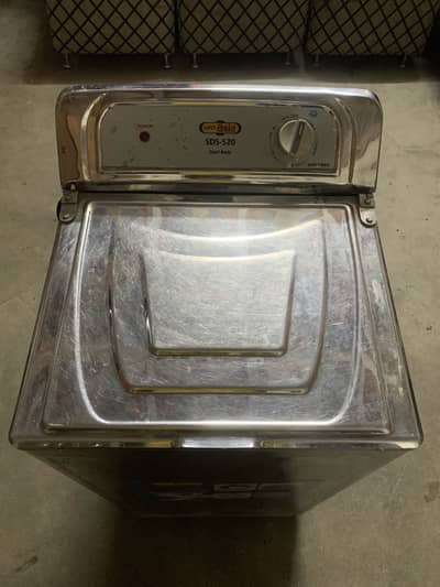 Super asia company washer and dryer machine steel body