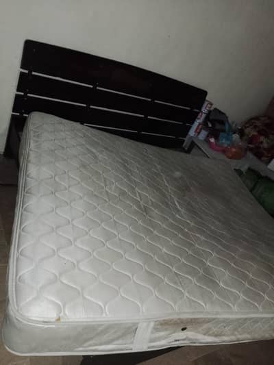 King size Spring Master Molty foam with bed for sale