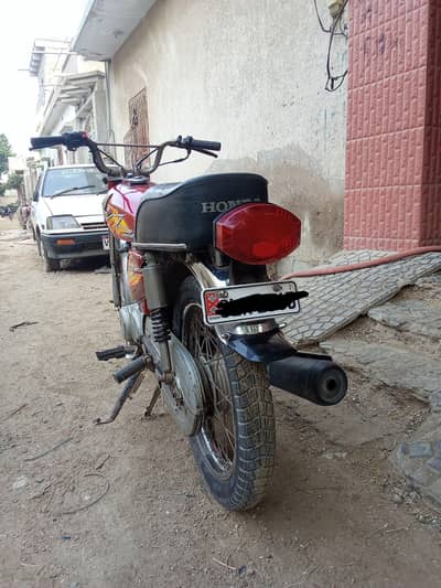 cg 125 2008 Sialkot number