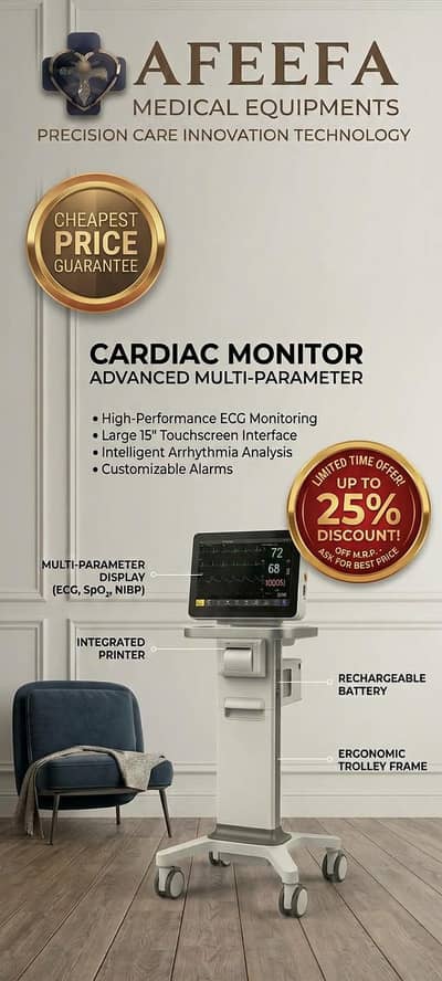 Cardiac Patient Monitor/ ICU Patient Monitor /Hospital Patient Monitor