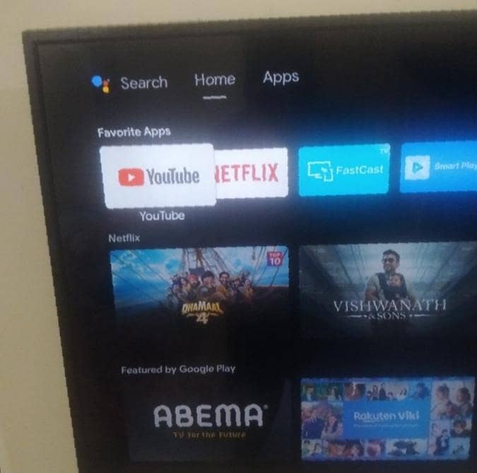 orient led 40" Android 3